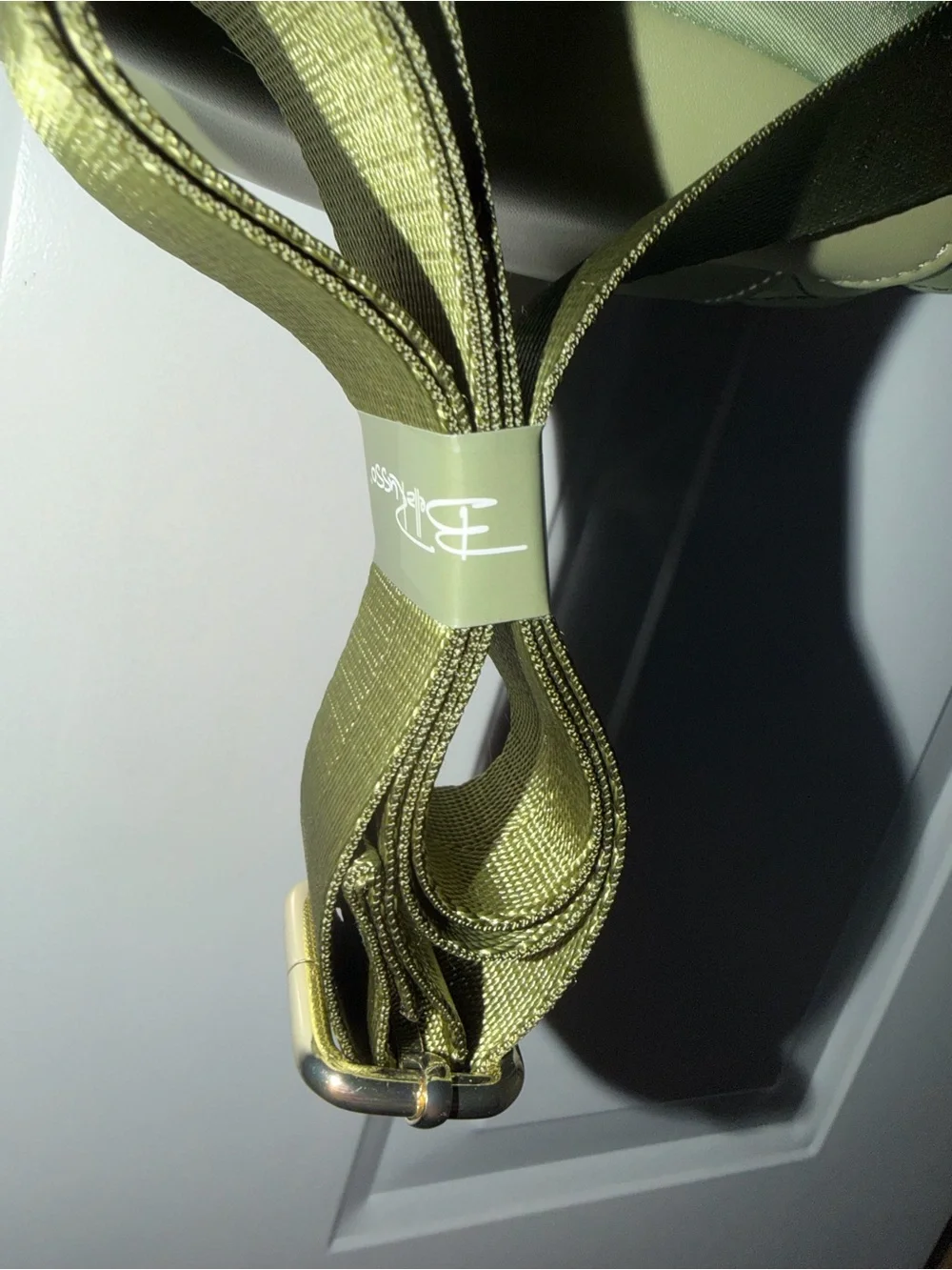 Quilted Tote in Sage Green